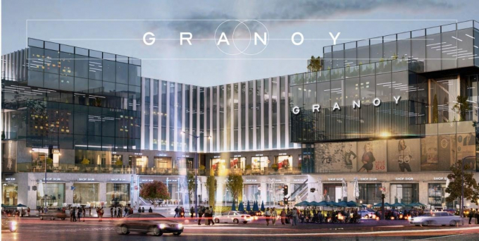 In installments over 5 years, book a shop in Granoy Mall New Cairo with an area of 130 meters