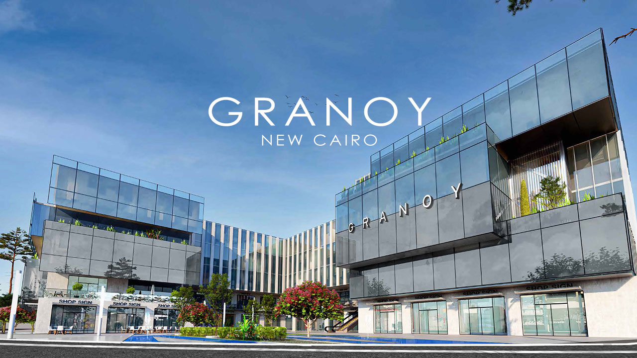 Hurry up to book a shop with an area starting from 127 meters in Granoy New Cairo