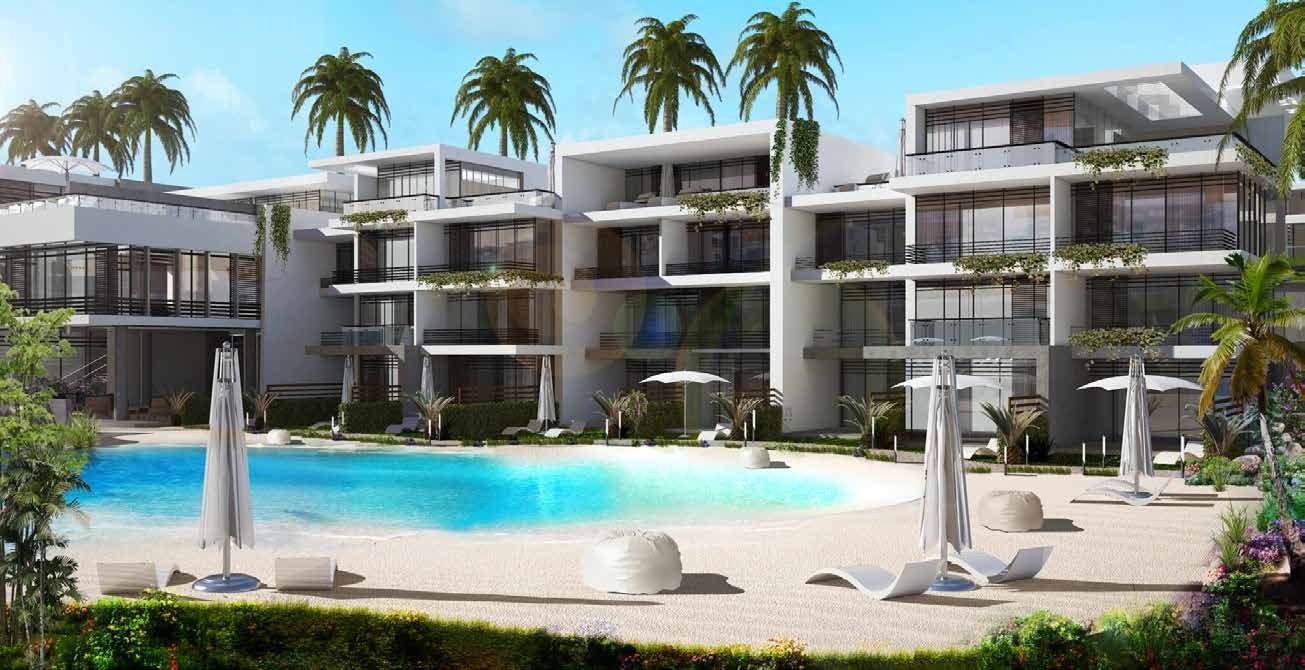 Hurry up to buy a townhouse in White Bay Resort with an area starting from 276m²