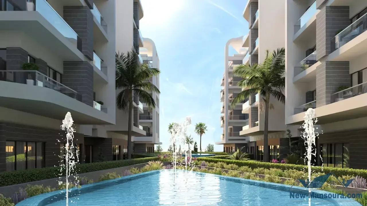 Own a penthouse in The Pearl New Mansoura with an area starting from 215 m²