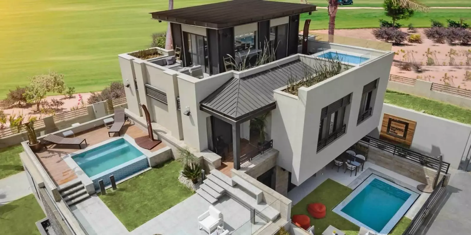 245m attractive villa for sale in The Annex New Cairo with imaginary price