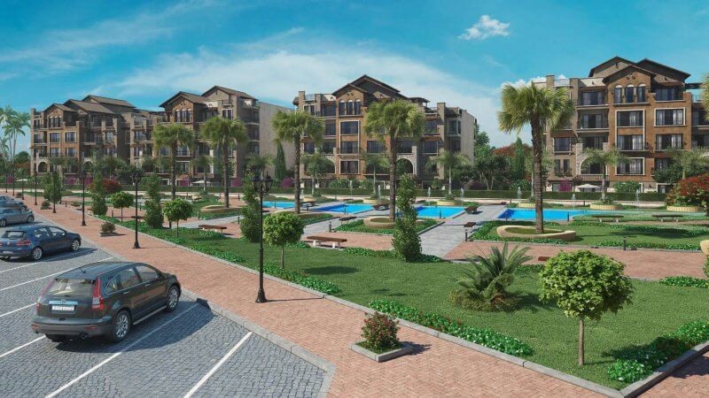 Own a duplex in Evora New Cairo with an area starting from 210m²