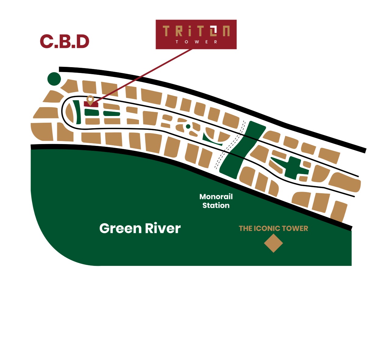 عرض متميز محل 29متر للبيع في تريتون تاور العاصمة الجديدة بموقع مميز