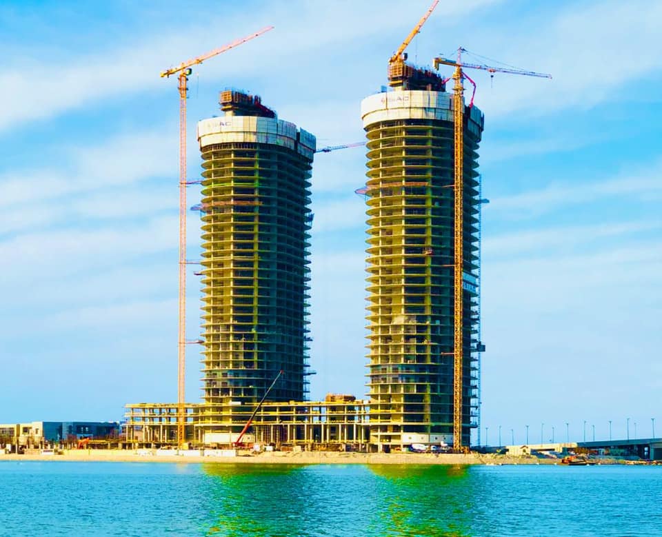 Get an apartment in the new Alamein Towers with an area of 100 meters