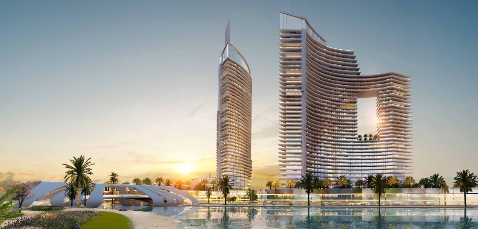 Get an apartment in the new Alamein Towers with an area of 100 meters
