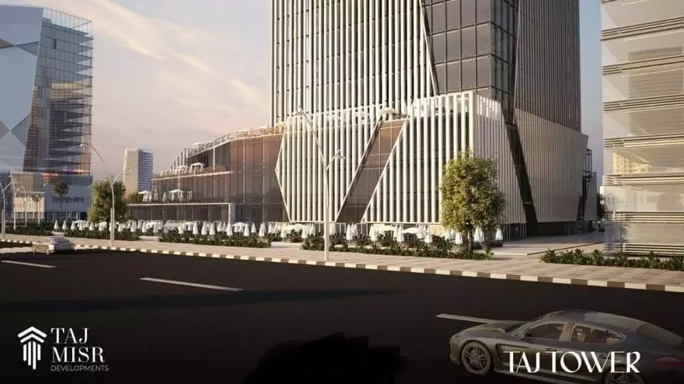 With a 10% down payment own a shop in Taj Tower New Administrative Capital with an area of 50 m²