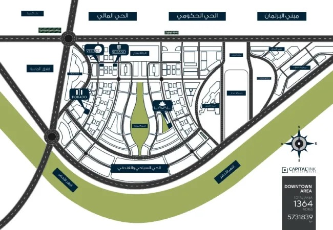محل بمساحة 90 متر للبيع في مول فيرونا العاصمة الجديدة