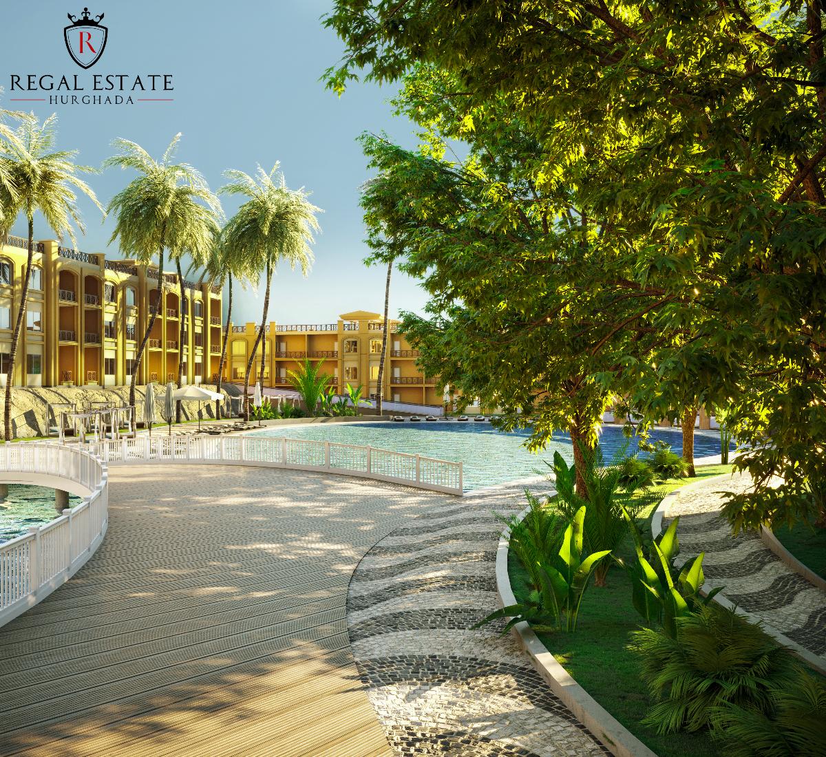 Own a chalet in Bay View Resort Sahl Hasheesh with an area starting from 135 m²