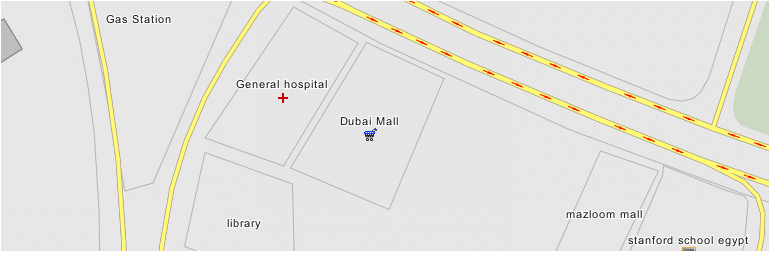 Get a shop in Capital Dubai Mall with an area of 42 meters