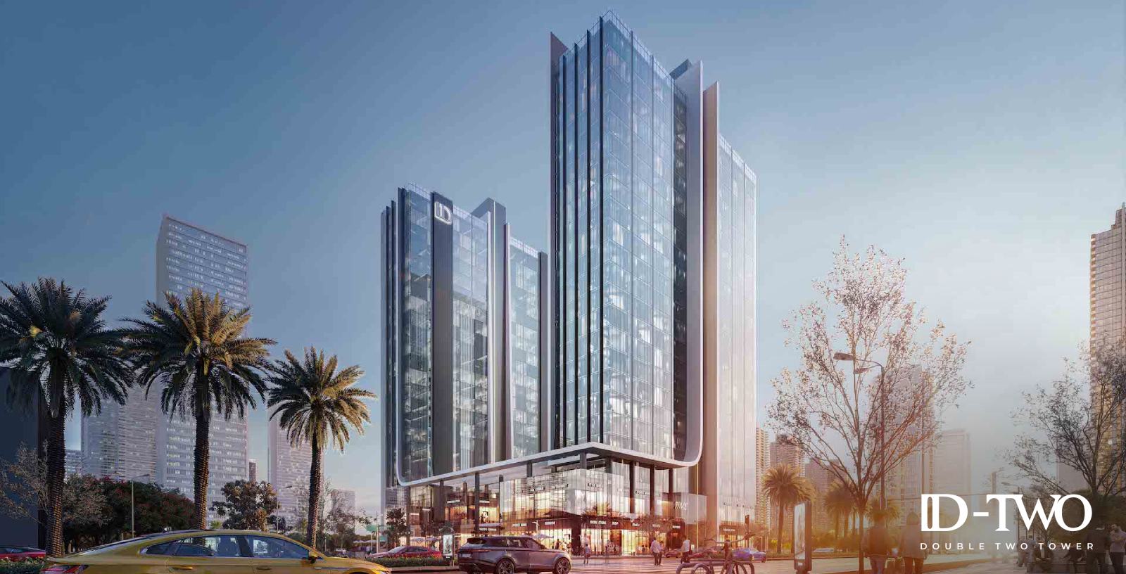 Seize the opportunity and own an office in the double two towers of the New Administrative Capital