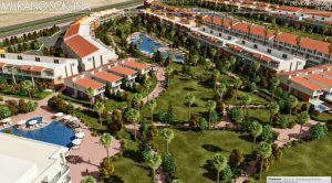 The most distinctive Chalet for sale at Murano Ain Sokhna with an area of 125m