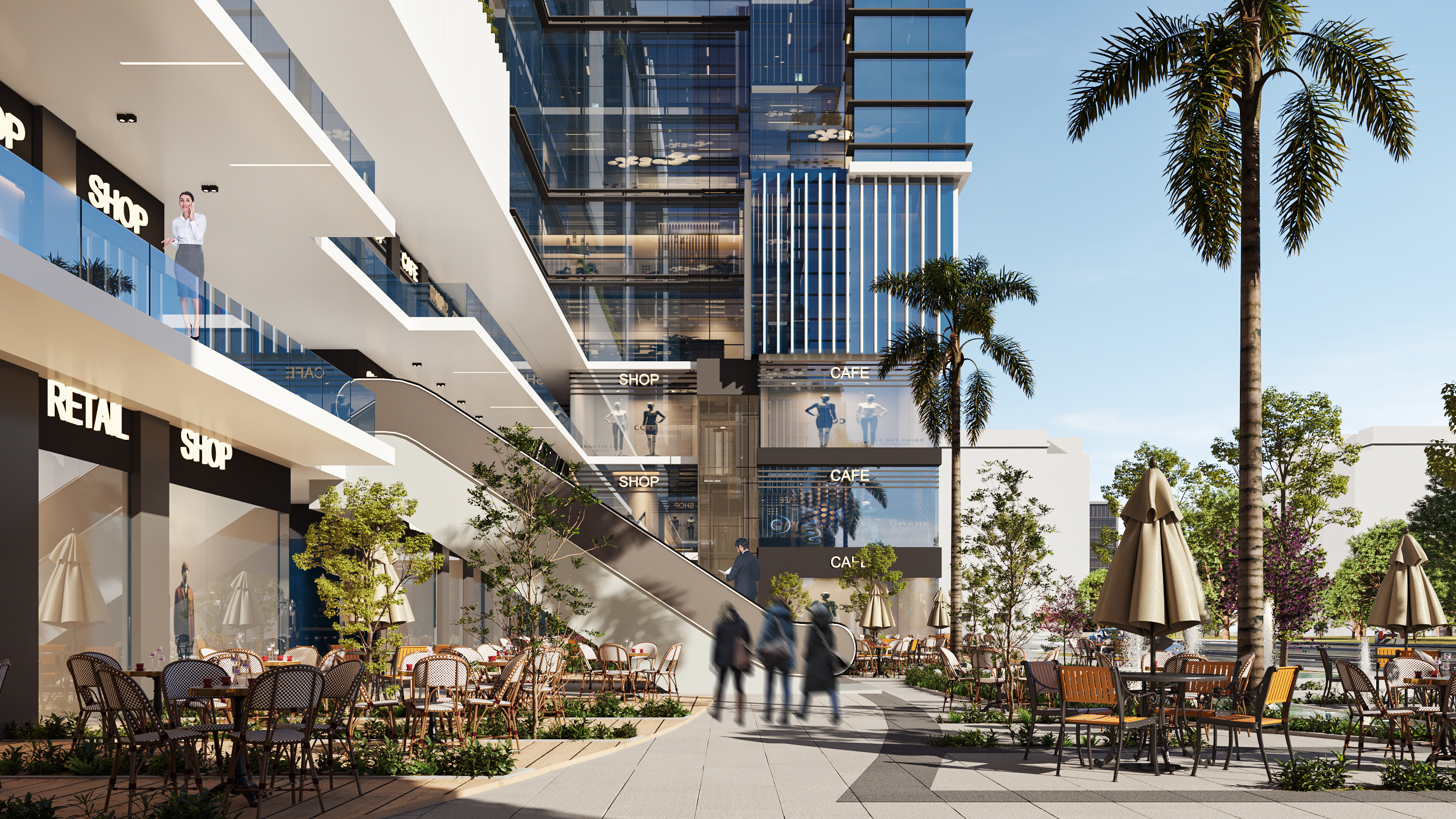 أرخص محل إستلام فورى بتسهيلات في السداد في تريتون تاور العاصمة الادارية