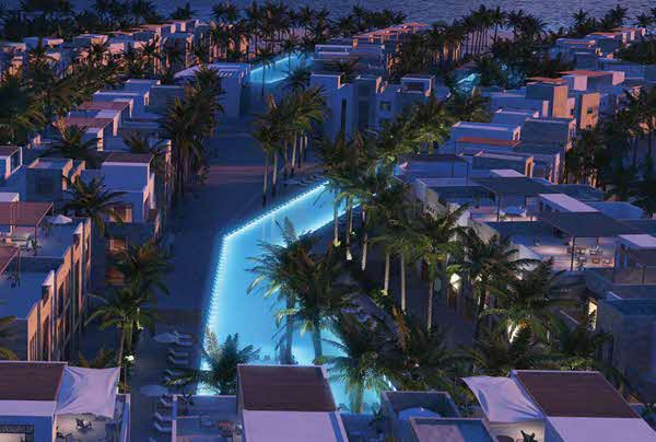 Wonderful chalet 110m for sale in a very special location inside Mangroovy resort el gouna