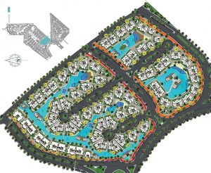 Your unit is 106 m² in Zahra North Coast Resort