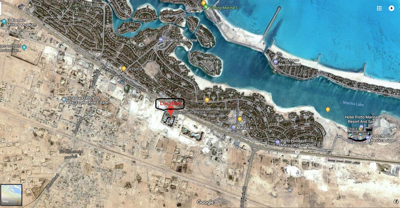 Units with an area of 178 m² for reservation in Downtown New Alamein