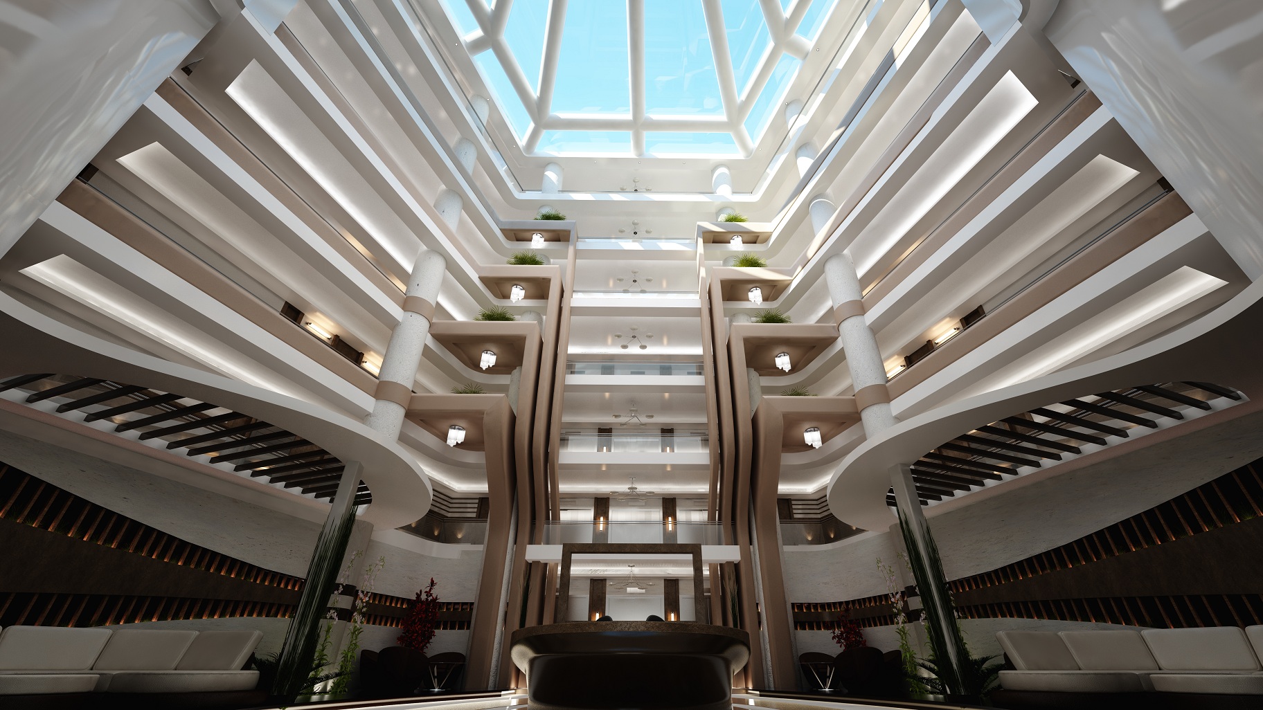 With 20% down payment, own an office in Cairo Capital Mall, Fifth Settlement, with an area of 134 m²