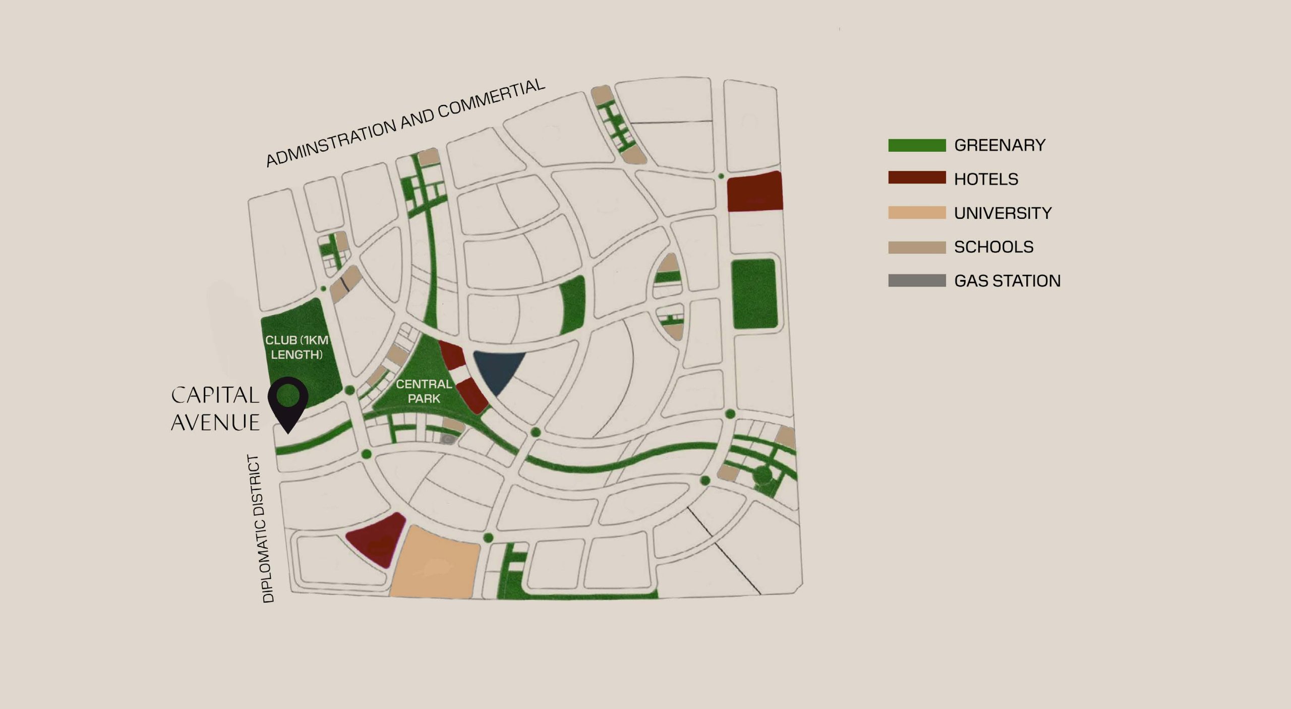 Capital Avenue New Capital Mall SKY AD. Developments