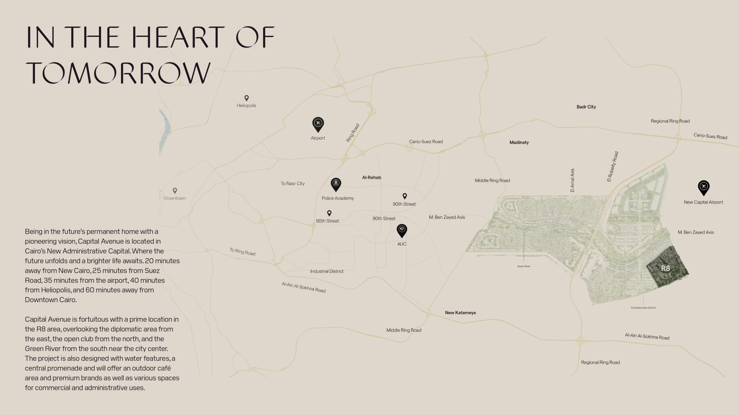 Capital Avenue New Capital Mall SKY AD. Developments