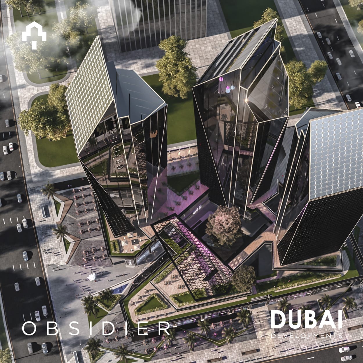 Obsidier Tower New Capital Mall Dubai Development
