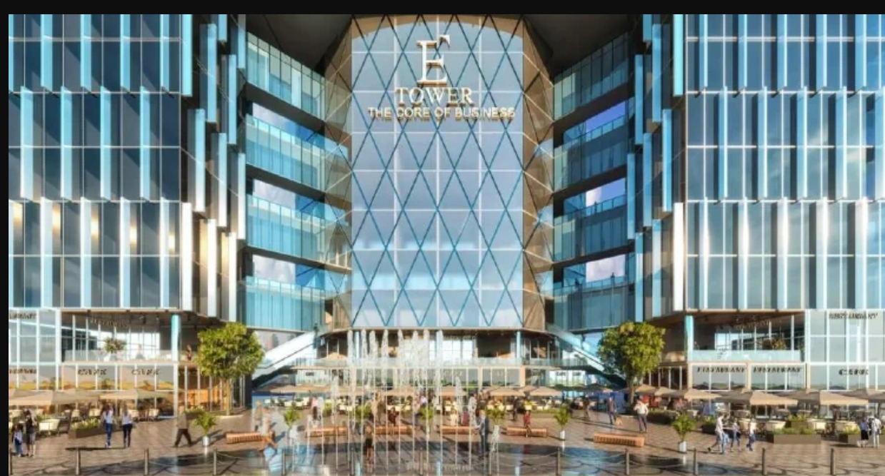 إمتلك محل في مشروع E تاور العاصمة الجديدة تبدأ من 85 متراً
