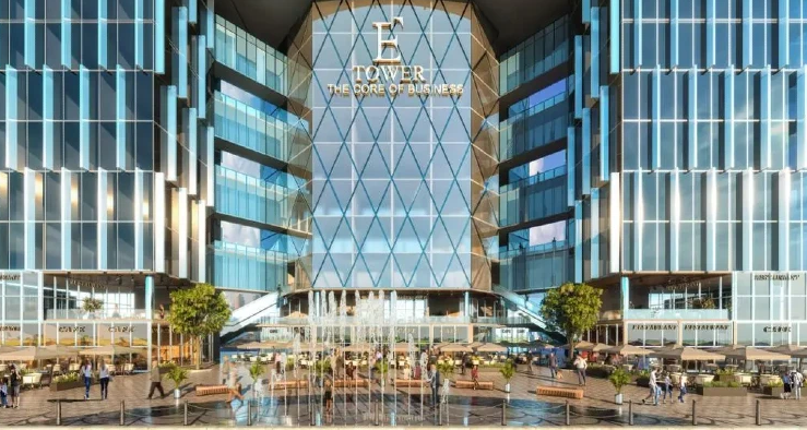 For sale in E Tower Mall a shop of 58 meters at a very price