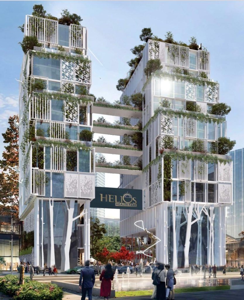 بمُقدم 15 % امتلك عيادة في مول هيليوس هيلث بارك العاصمة بمساحة 95 متر