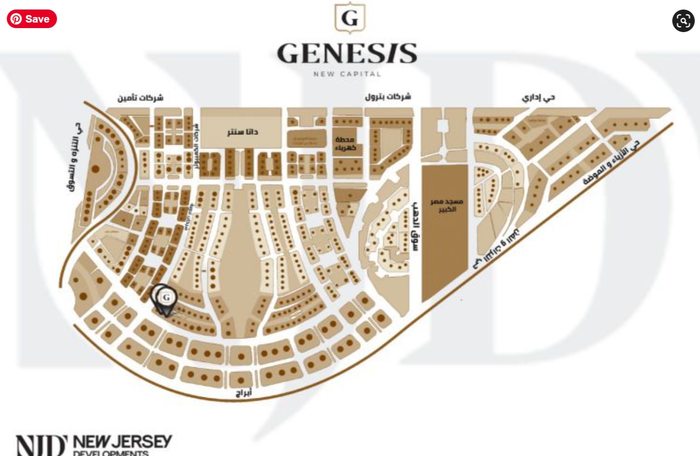 Book a 50 square meter commercial unit in Genesis Tower