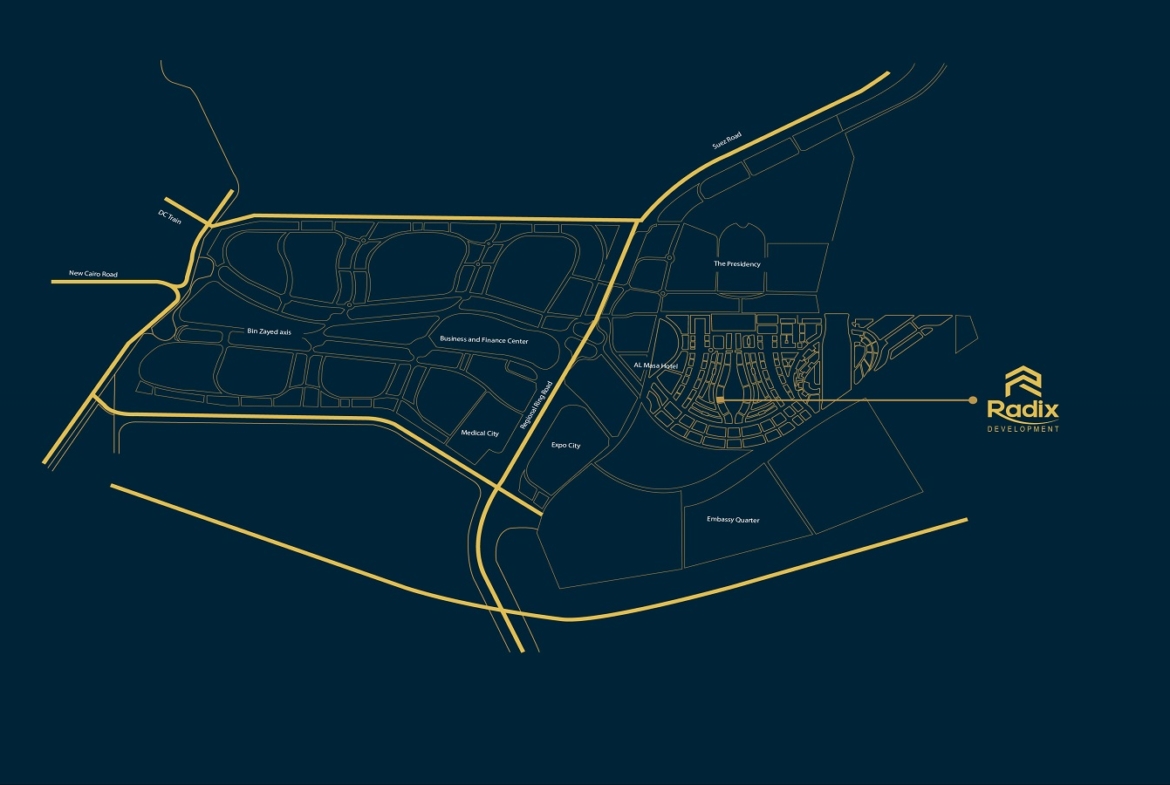 استلم فورى مكتبك في مول رادكس اجيل العاصمة