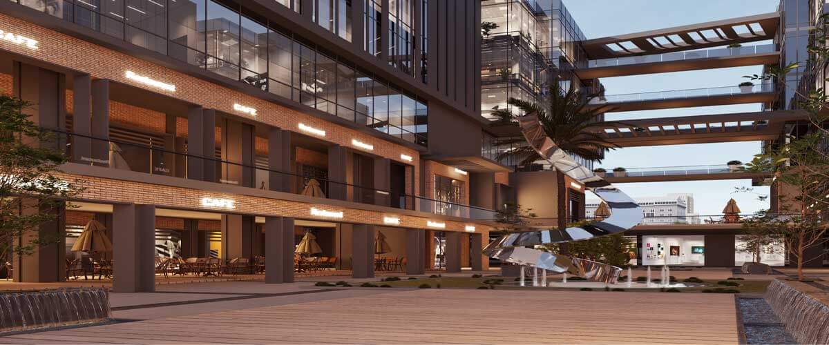 ادفع 20 % واستلم مكتب مول ايجوال 92 متر