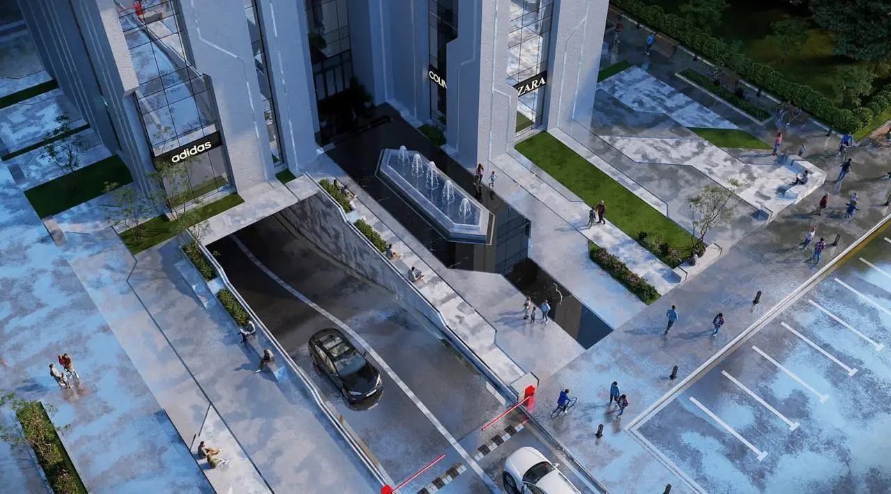 للبيع بالتقسيط محل 36 متراً في بارق تاور العاصمة الإدارية الجديدة