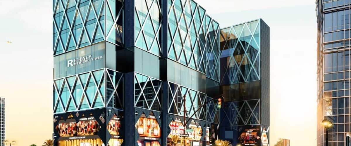 Office for sale 100m in Regency Mall New Capital with payment facilities