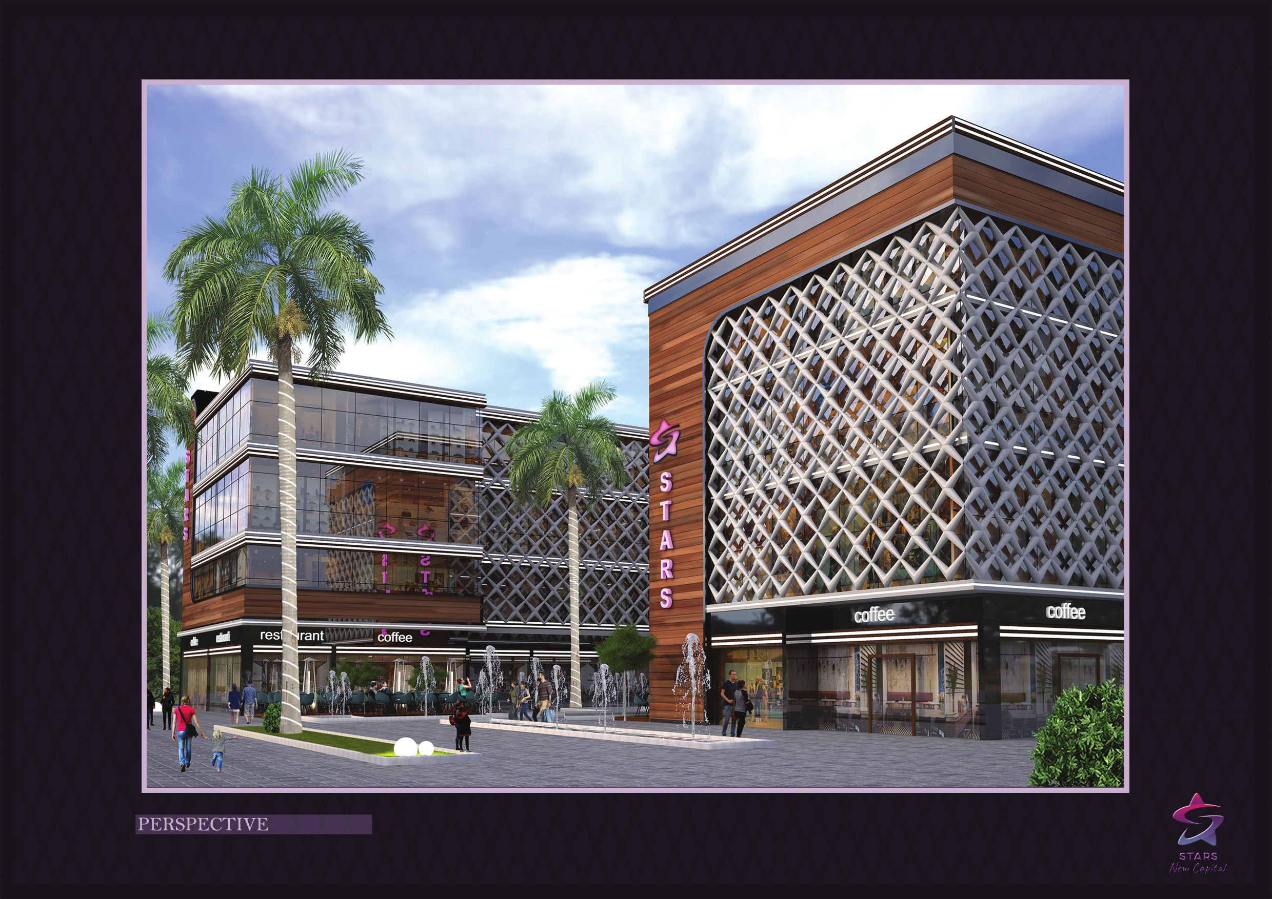 Hurry up to book in Stars Mall New Administrative Capital units starting from 58 meters