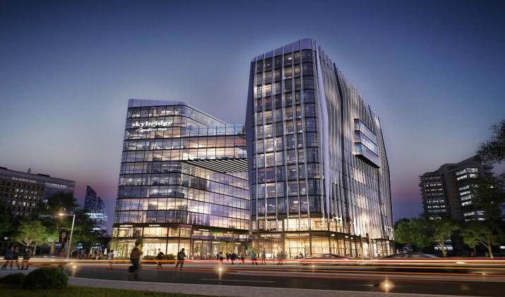 ارخص مكتب 52م للبيع فى سكاي بريدج العاصمة الجديدة