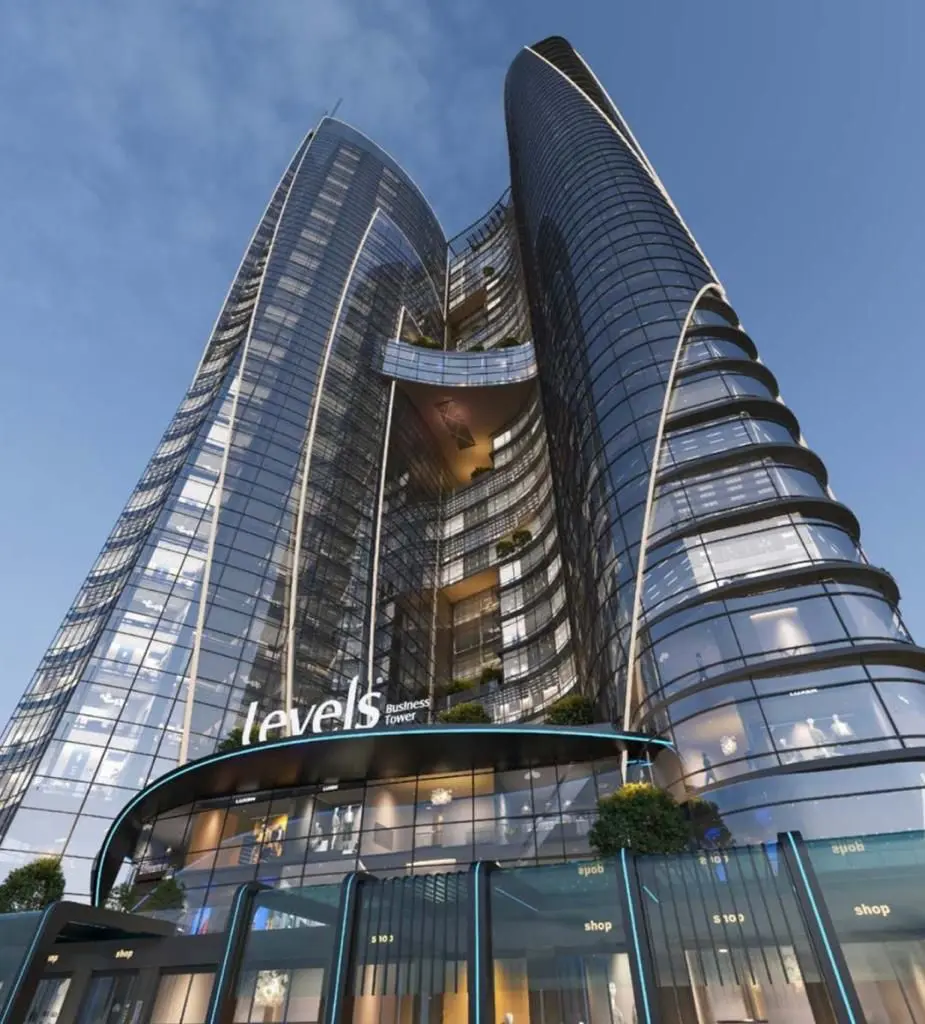 وحدات بمساحة 55 متر للحجز في مول ليفلز بيزنس