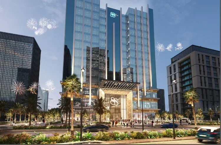تفاصيل بيع مكتب بمساحة 45 متر في 88 هب مول العاصمة الإدارية