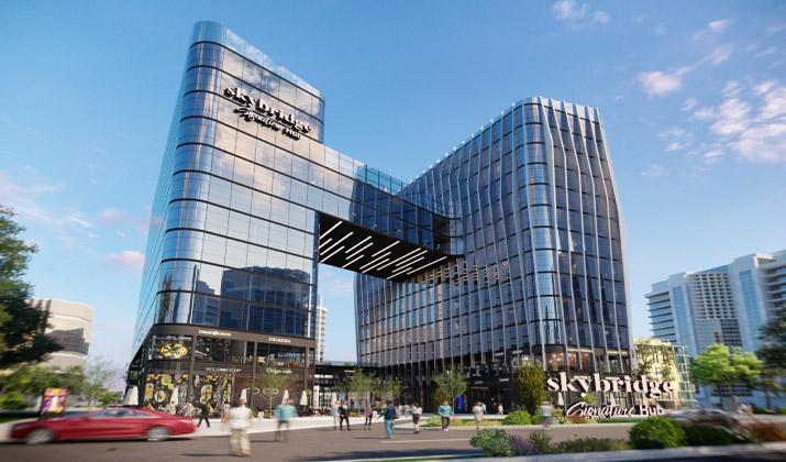 عقارات إدارية للبيع في مول سكاي بريدج العاصمة الجديدة 44 متراً