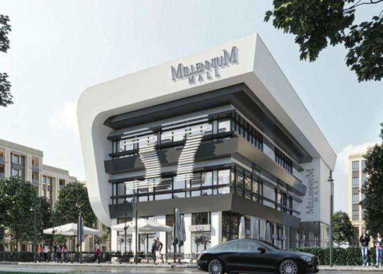 بمُقدم 10 % امتلك عيادة في Millennium Mall New Cairo بمساحة 63 متر