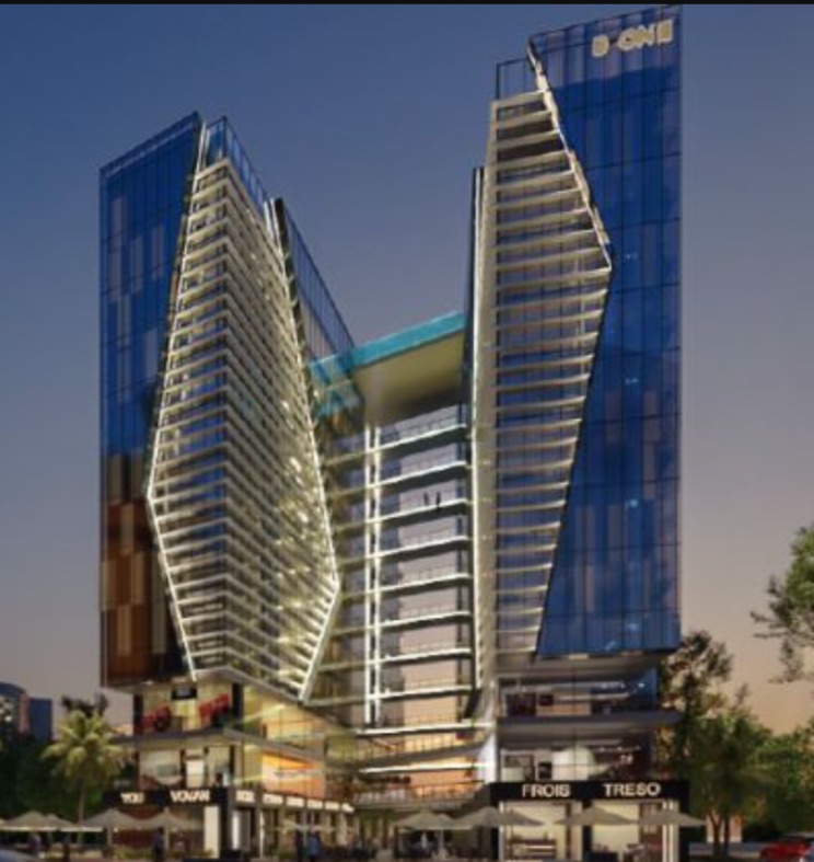 For sale in installments, 57 square meter office in S One Mall, New Administrative Capital