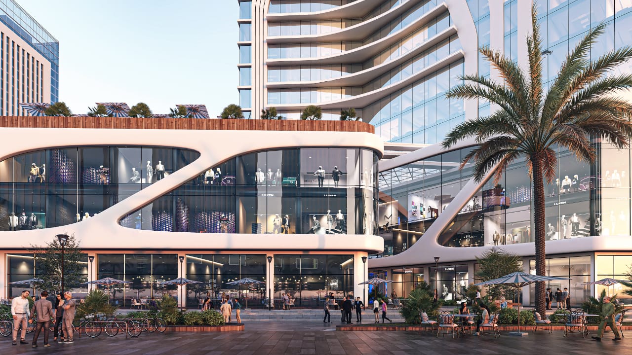 Monorail Tower New Capital Mall Emaar Rizk Group