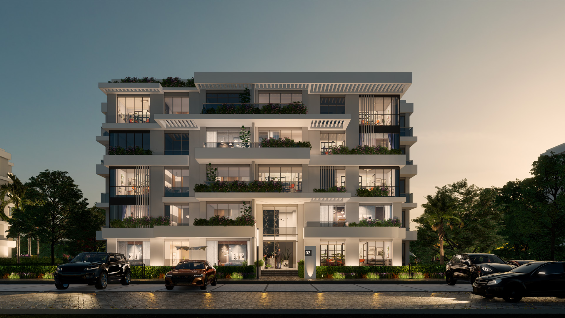 Blue Tree New Cairo Sky AD