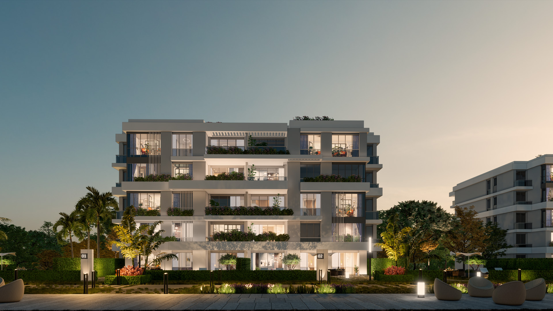 Blue Tree New Cairo Sky AD