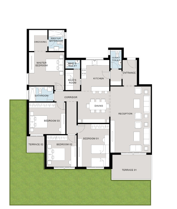 Blue Tree New Cairo Sky AD