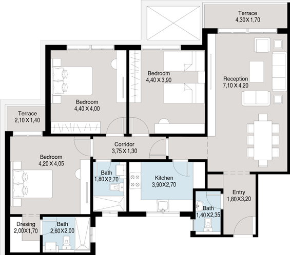 Blue Tree New Cairo Sky AD