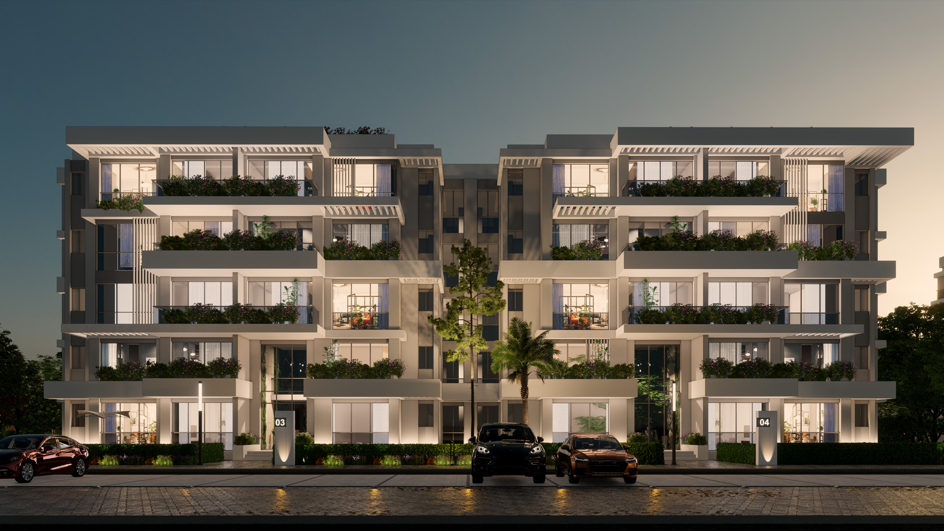 Blue Tree New Cairo Sky AD