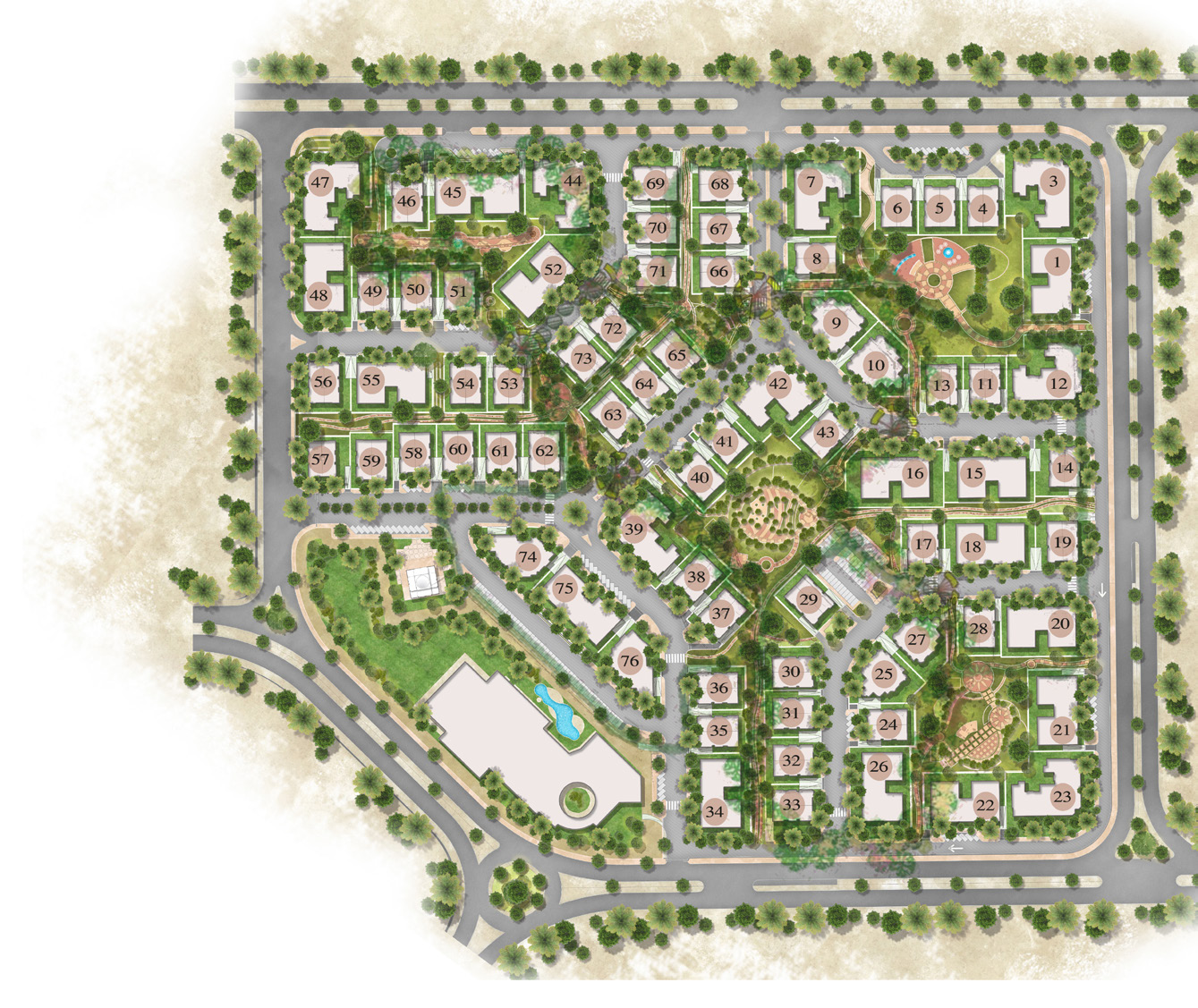كمبوند ديار 2 السادس من أكتوبر شركة التعمير – Diar 2 6 October Compound