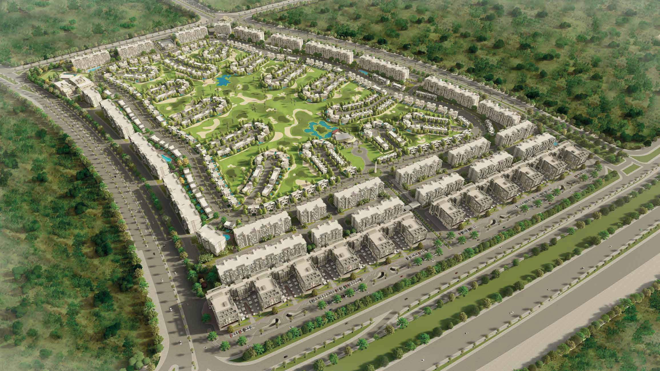 كمبوند نيوم المستقبل سيتي المطورون العرب – Nyoum Mostakbal City Compound