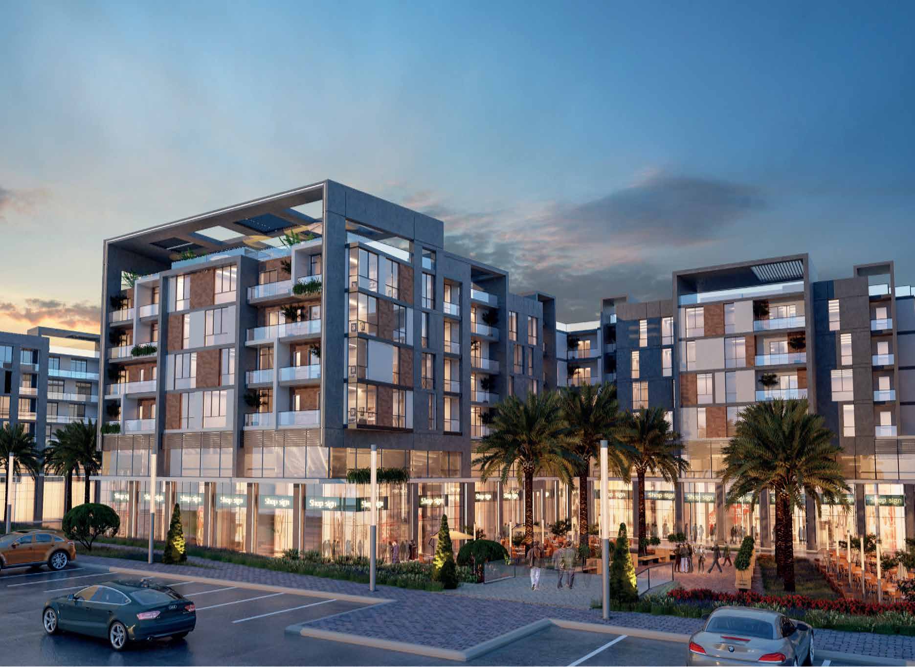 كمبوند نيوم المستقبل سيتي المطورون العرب – Nyoum Mostakbal City Compound