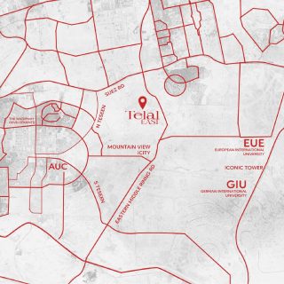 كمبوند تلال ايست التجمع الخامس رؤية جروب – Telal East New Cairo