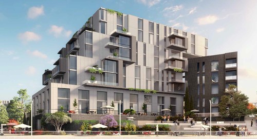 كمبوند كانال ووك أيلاند الشيخ زايد أركان بالم العقارية – Canal Walk Island Compound