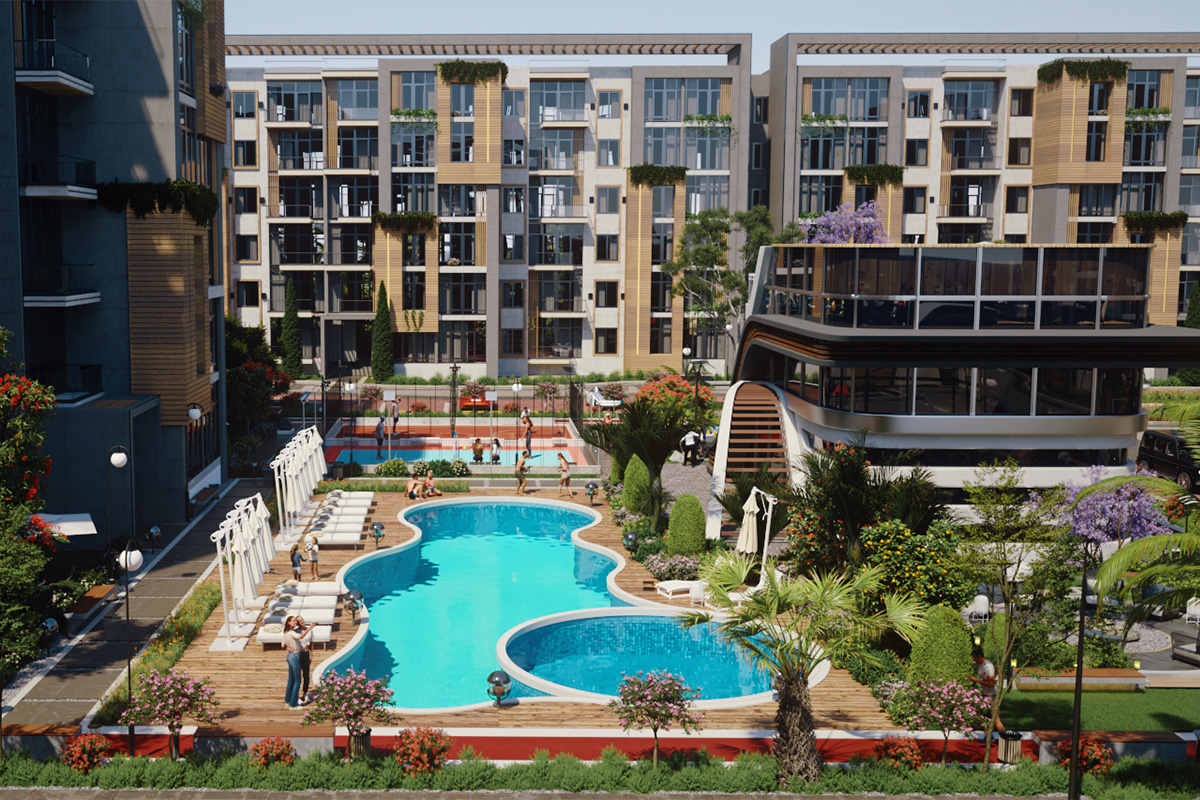 كمبوند فالنسيا فالي القاهرة الجديدة NCB للتطوير العقاري- Valencia Valley New Cairo